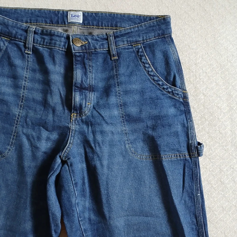 lee ♡ workwear carpenter utility jeans 12 americana vintage utility rugged relax
